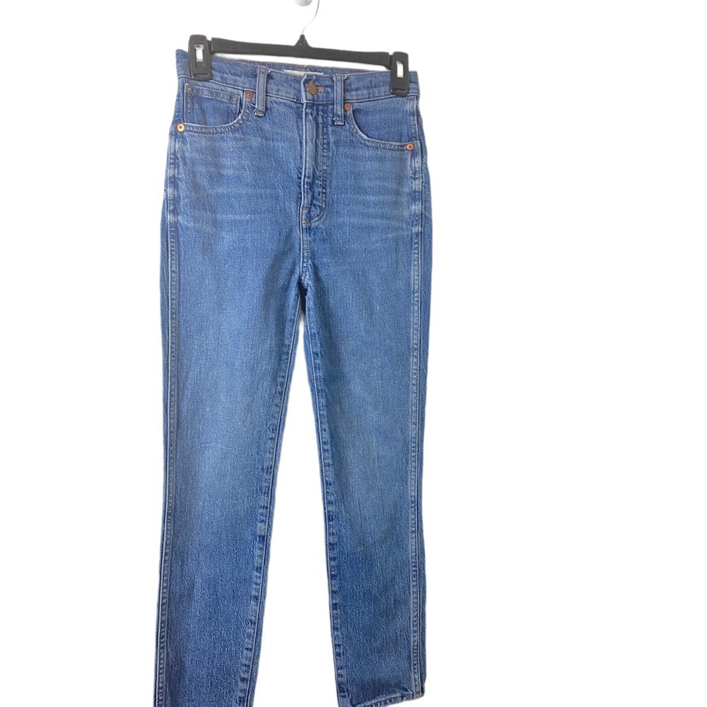 Madewell Stovepipe Blue Jeans Sz 25.